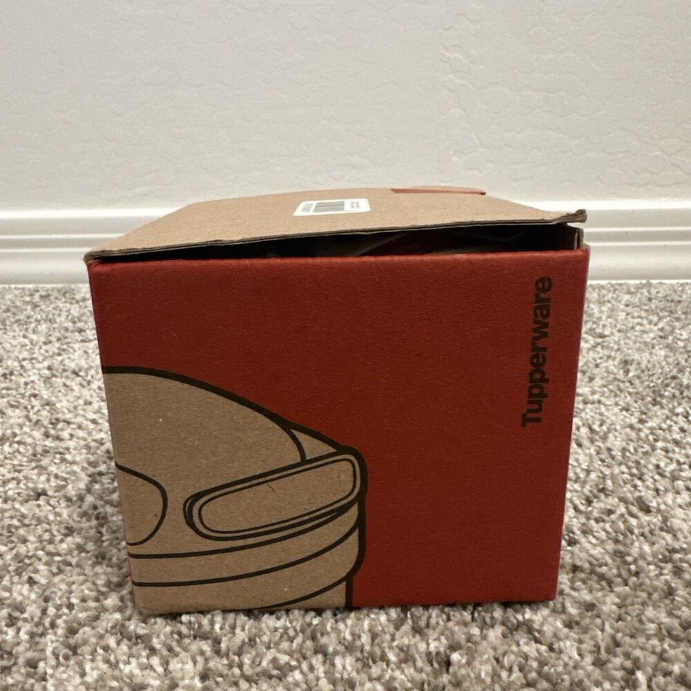 Tupperware Supersonic Chopper Compact Chop N Prep New in Box Red FREE SHIPPING